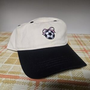 Soccer Ball Embroidered Hat By Frasier Sterling Sport